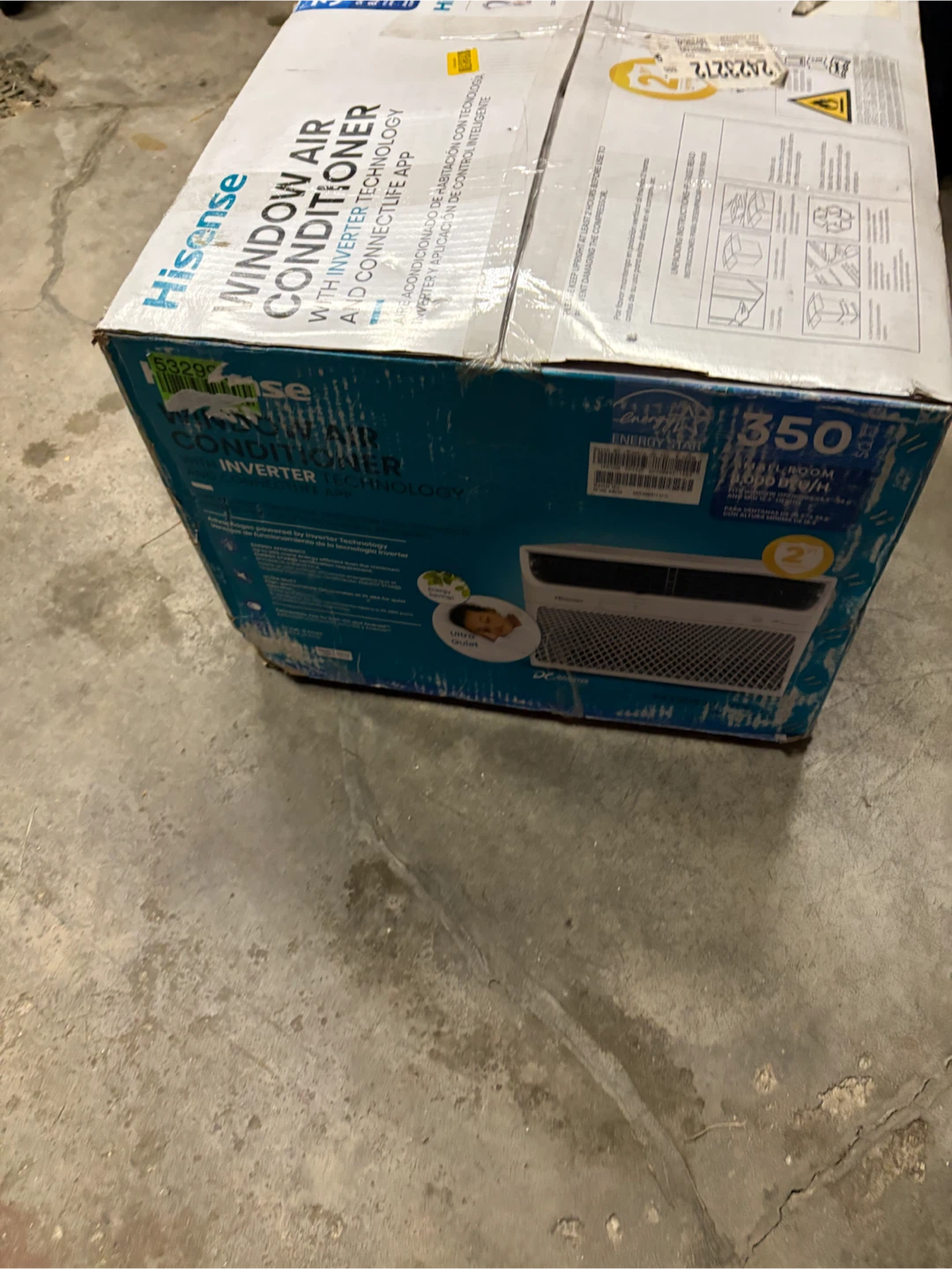 A/C Unit. Brand new in box. 8,000 BTU Hisense - photo 4