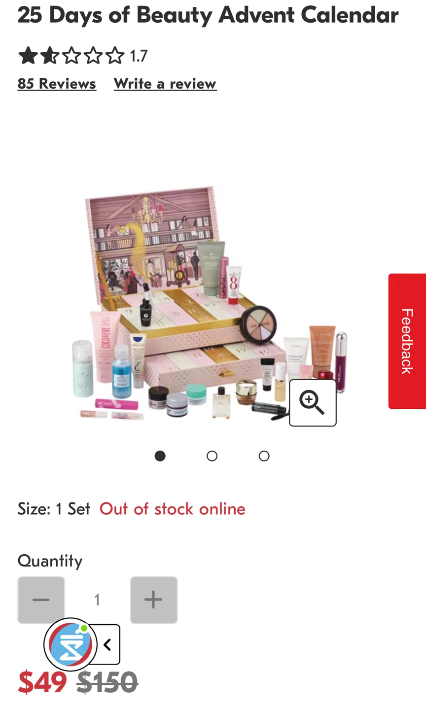 25 Days of Beauty Advent Calendar Set