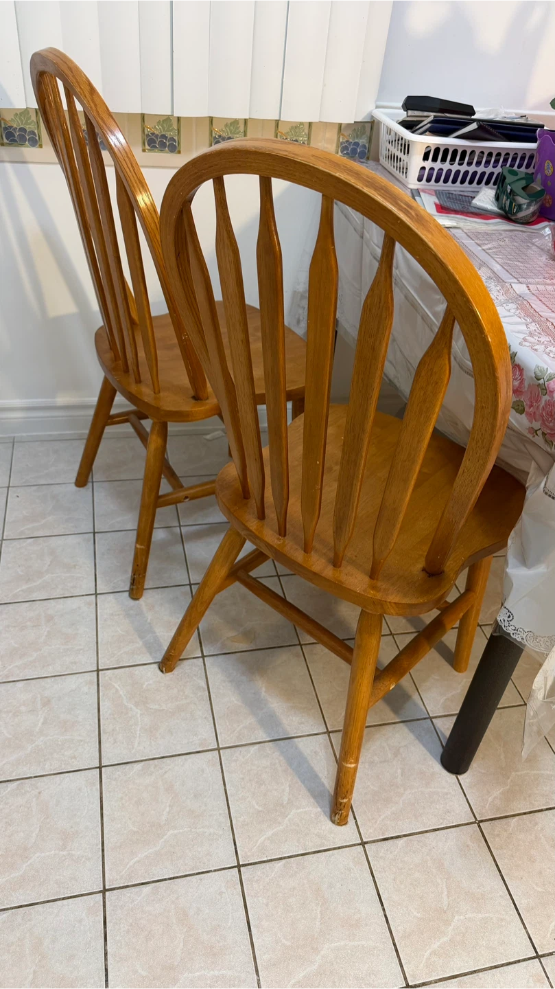 Solid Wood  Dining Chairs - Set of 2 - photo 4