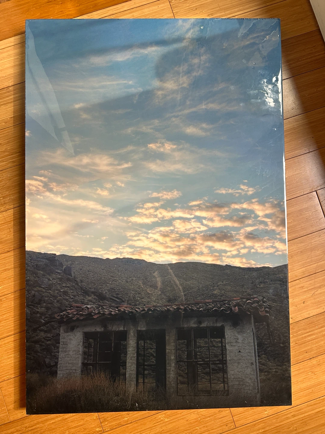 VINTAGE EPOXY RESIN TRAVEL PHOTOGRAPH FINE ART WORK