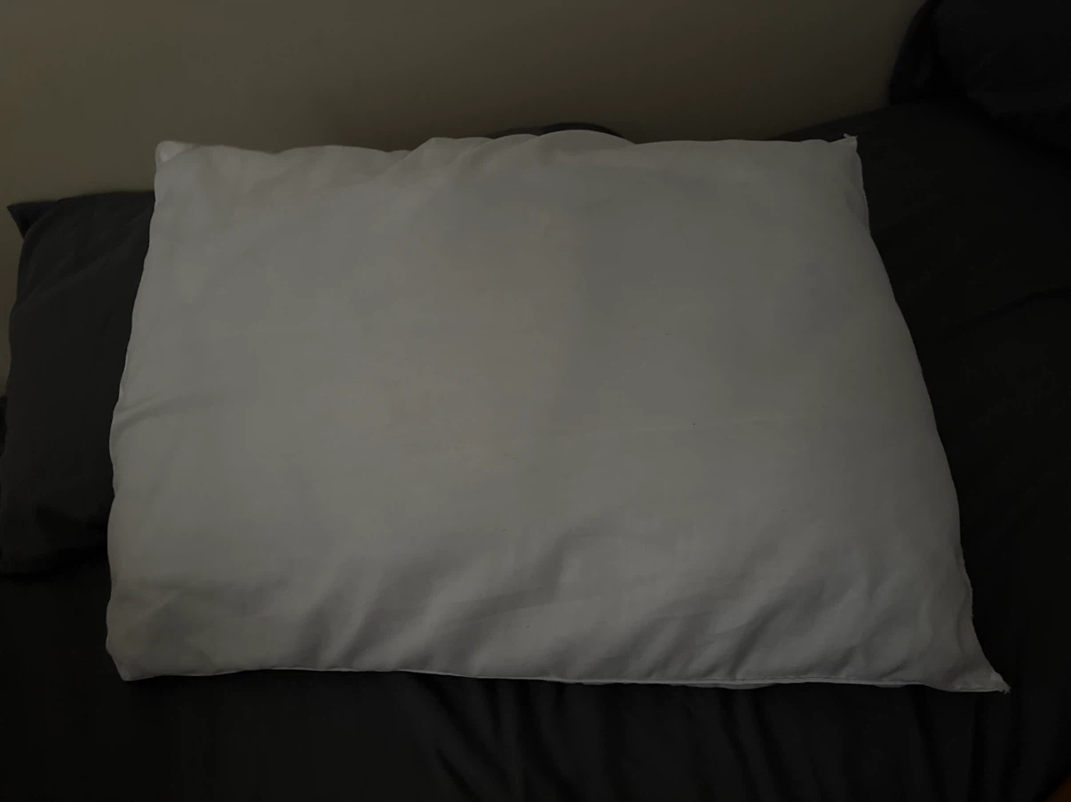 White Square Pillow