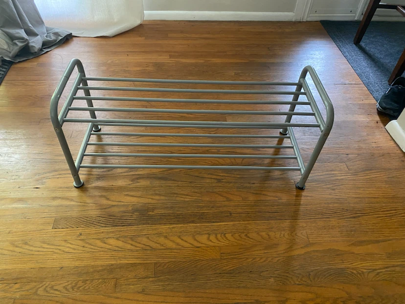 IKEA LOGGA 2-Tier Shoe Shelf - photo 2