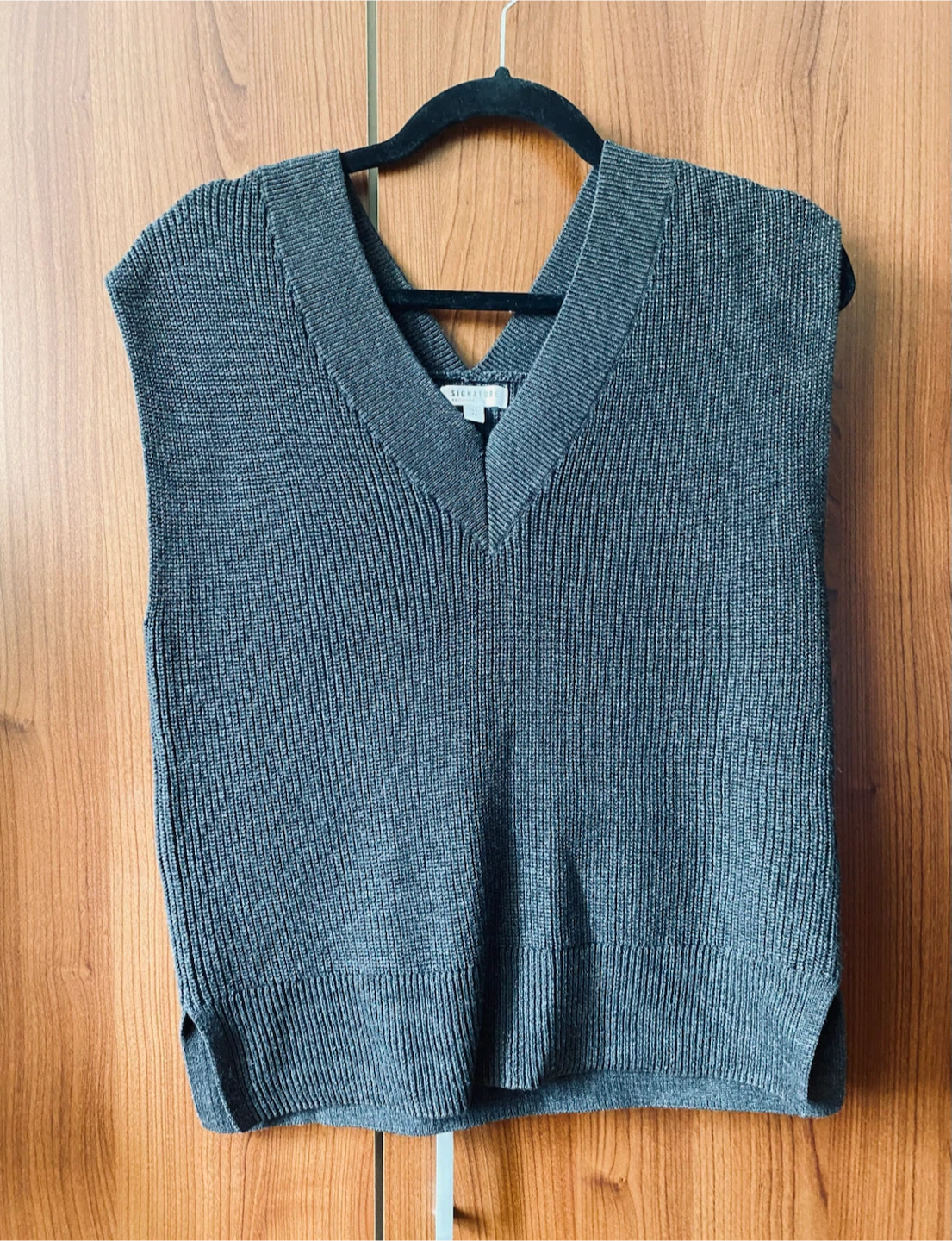 Everlane Ribbed Knit Sweater Vest