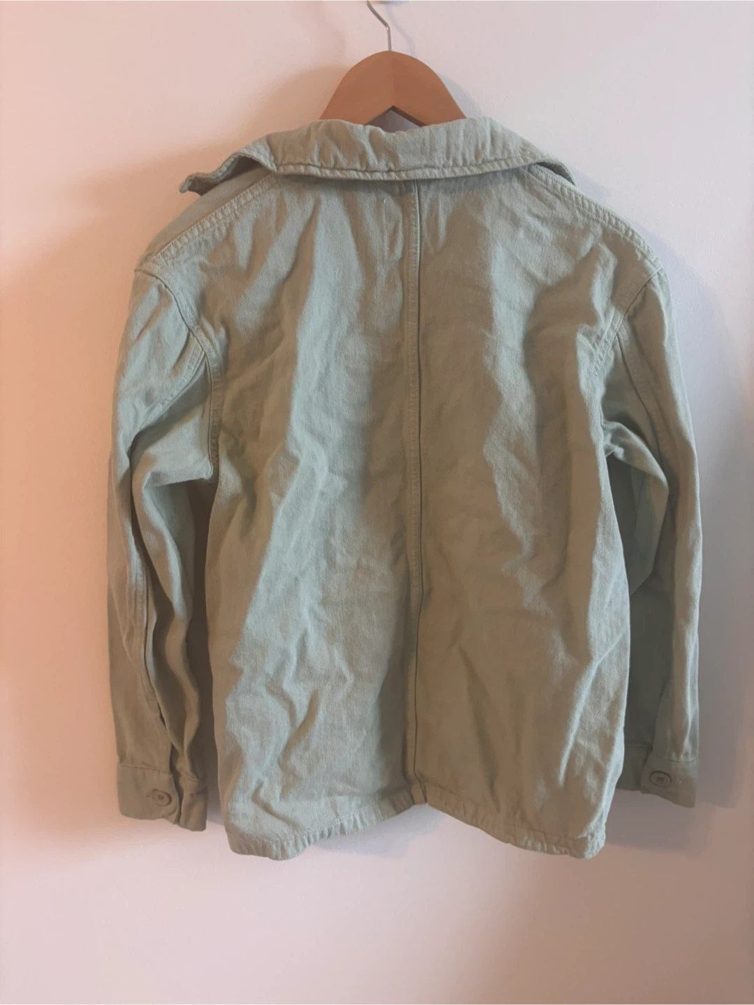 ZARA Light Green Utility Jacket XS - photo 5