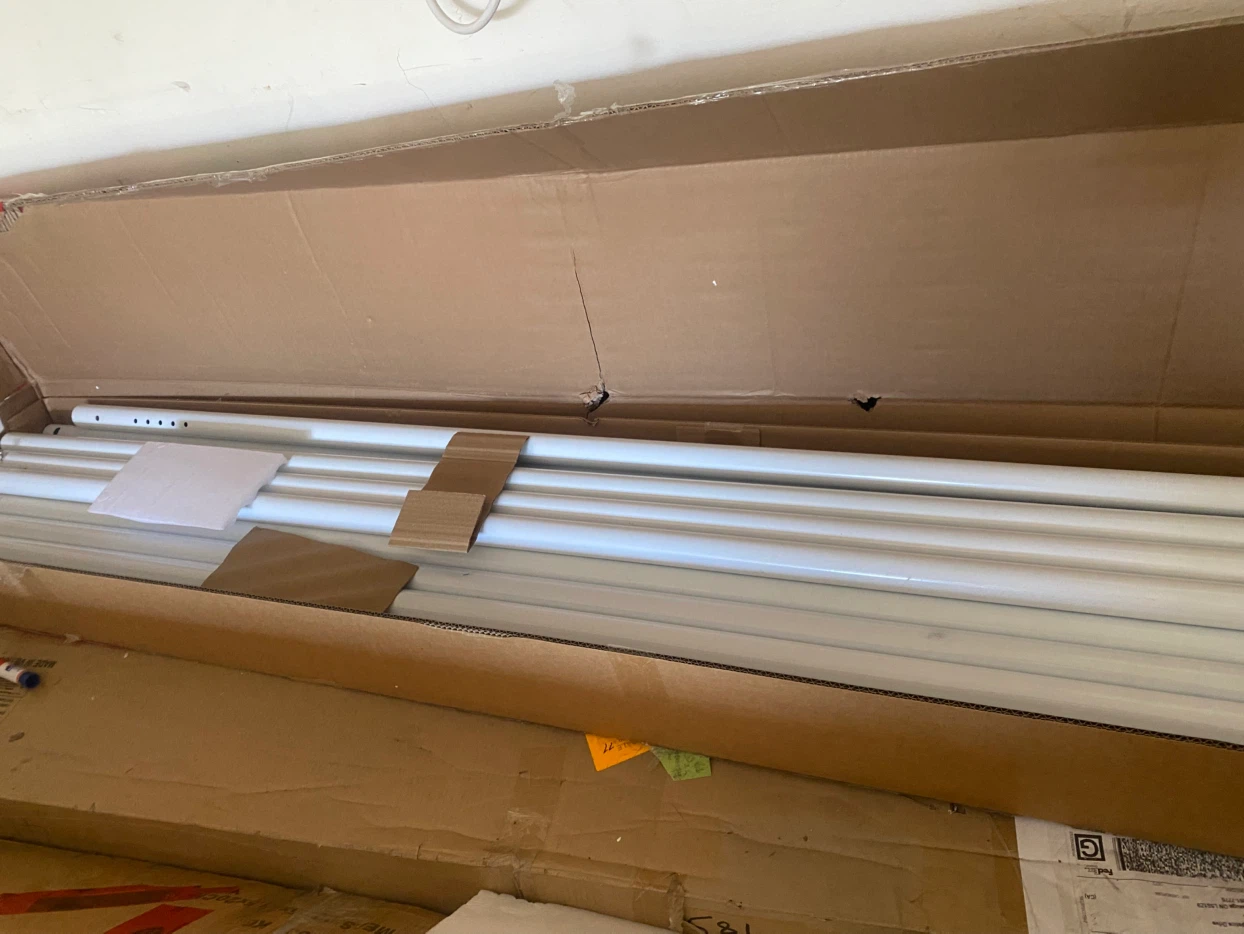 White Metal Poles - photo 3