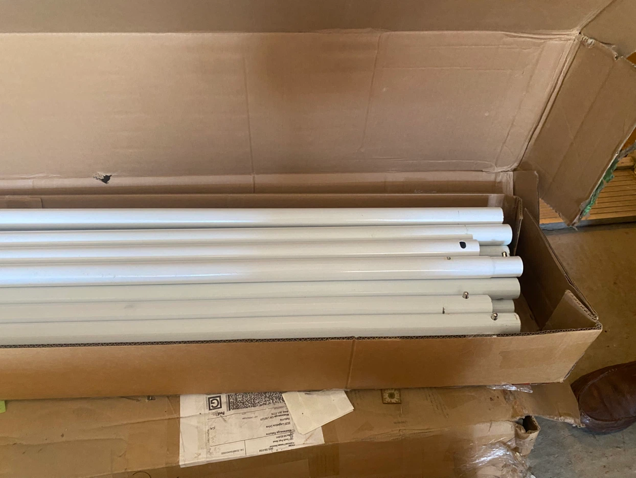 White Metal Poles - photo 4