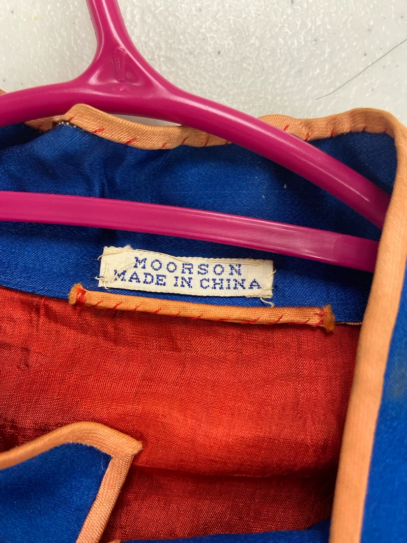 Blue Silk Dragon Embroidered Jacket - photo 2