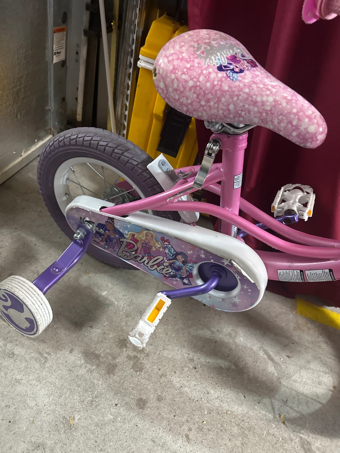 Barbie Kids Pink Bicycle - photo 3