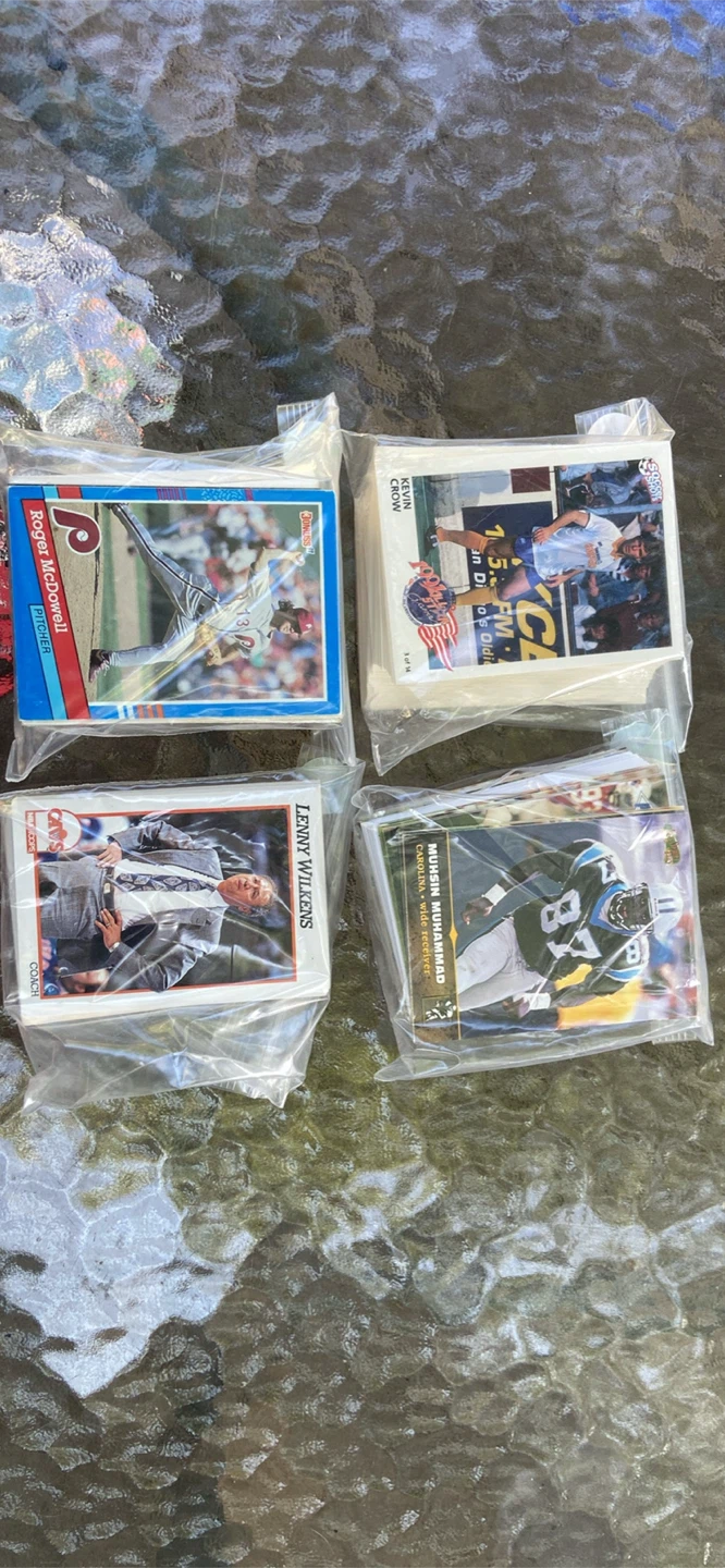Collection of Sports Trading Cards
