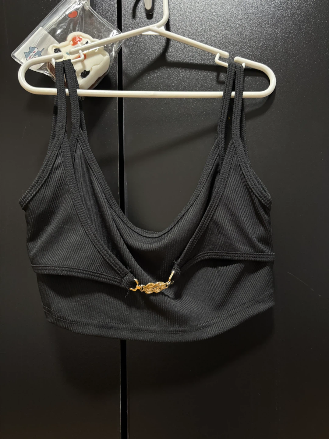 cider xs cropped tank top/bralette