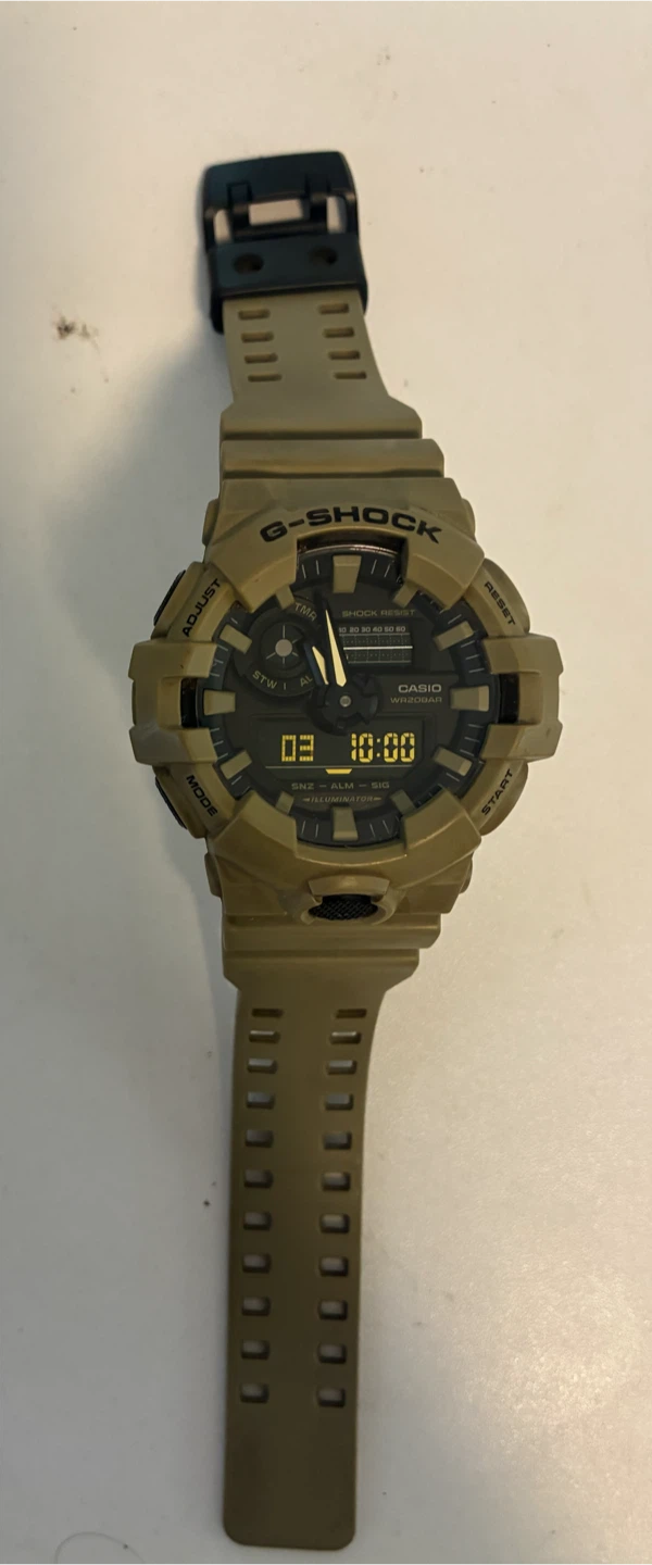 Casio G-Shock GA700UC-5A Digital Analog GA-700 Series Watch