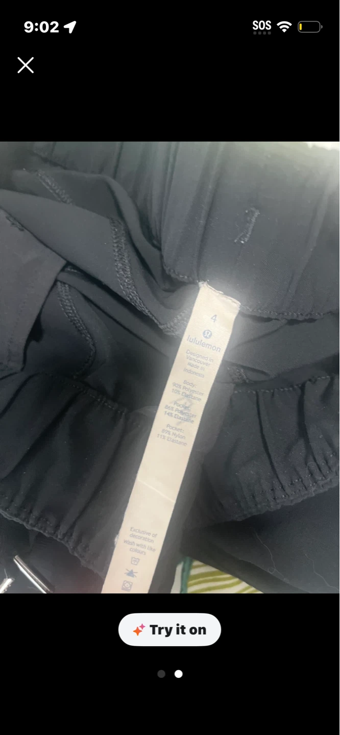 Lululemon Black Pants Size 4 - photo 2