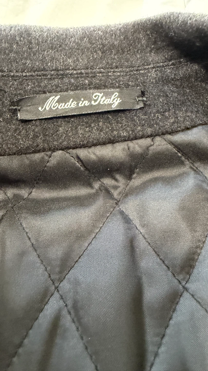 Men's Virgin Wool Coat - Size 42 - photo 4