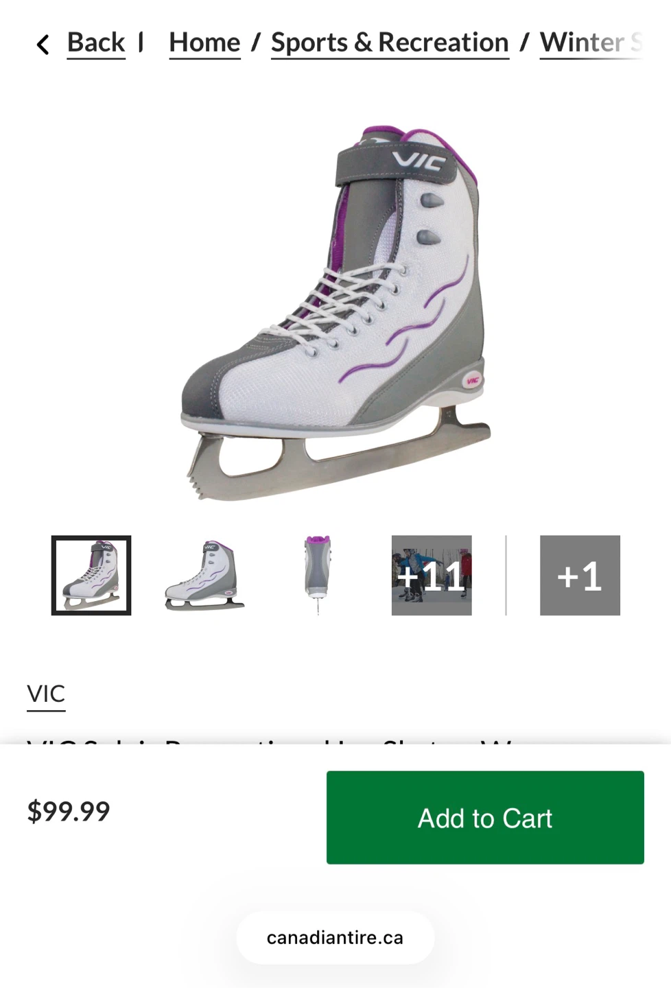 VIC Ice Skates