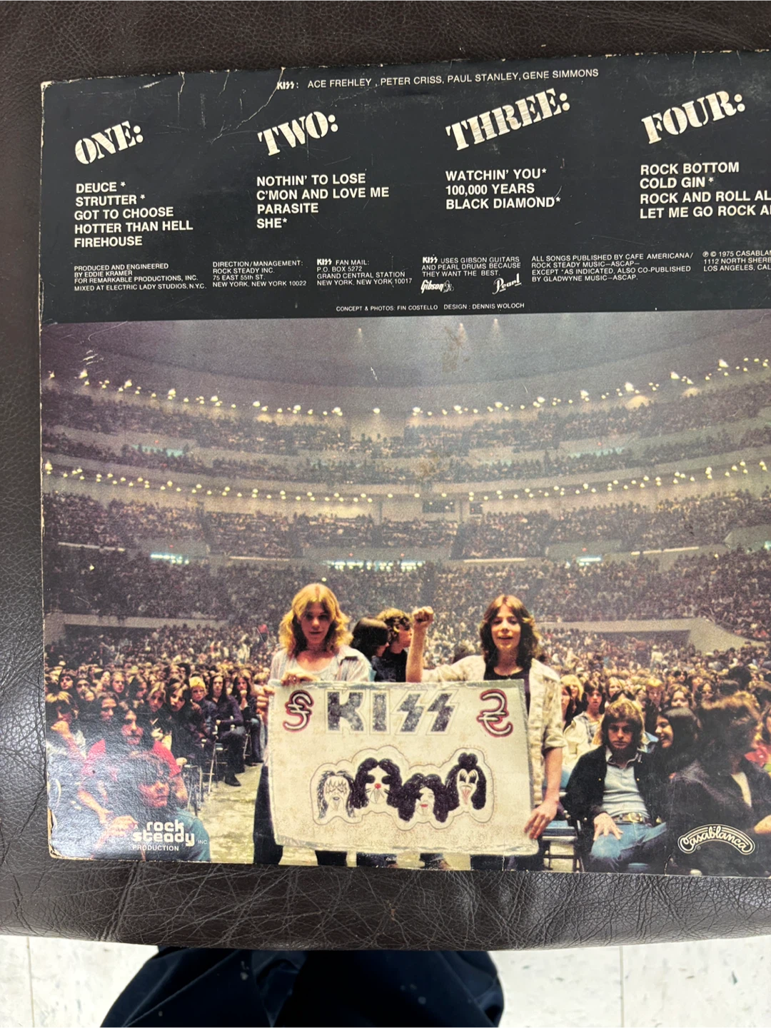 KISS ALIVE! 1975 Vinyl Record - photo 2