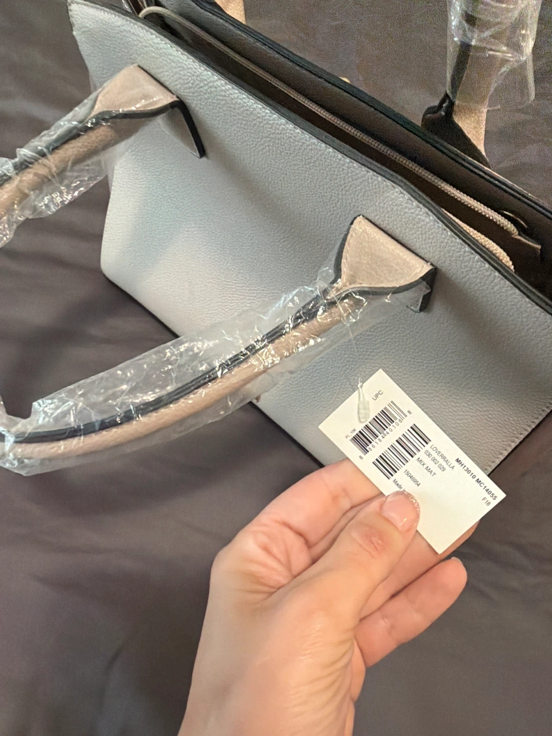 Lovevook Satchel Handbag with Matching Clutch - photo 5