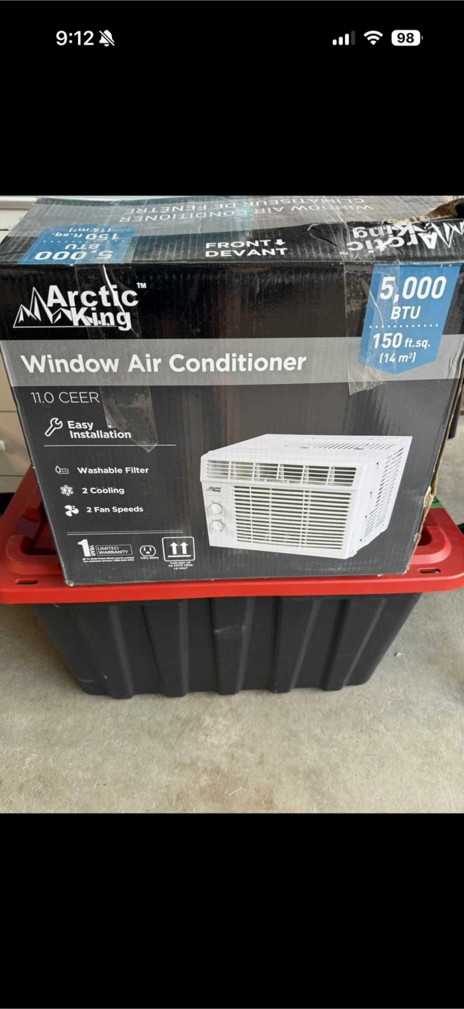 Arctic King Window Air Conditioner - 5,000 BTU