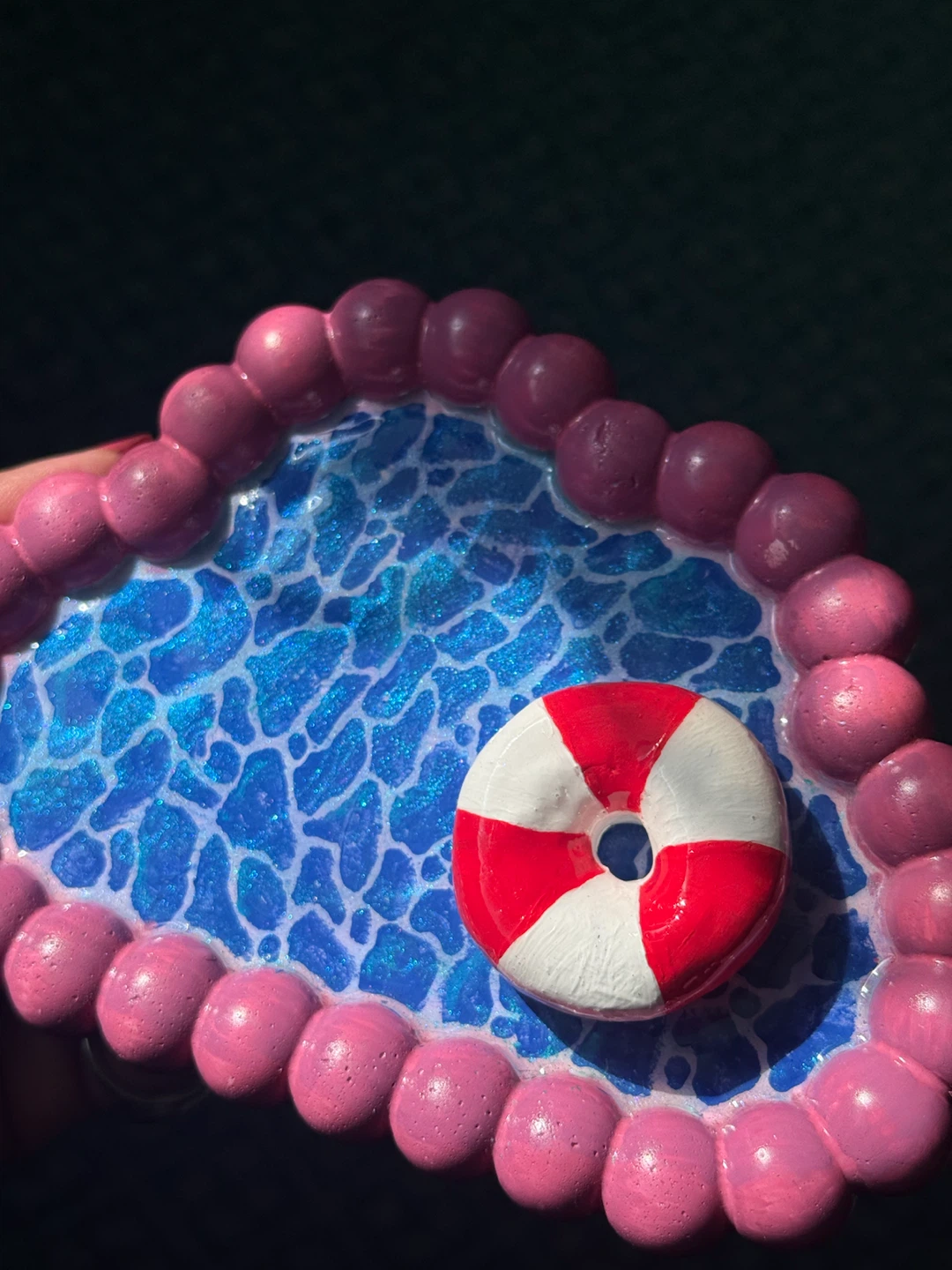 Handmade Pool Trinket Tray