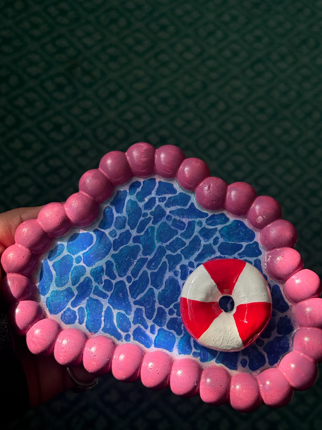 Handmade Pool Trinket Tray - photo 2