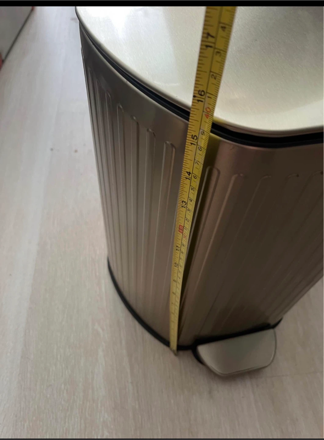 Stainless Steel Step Trash Can