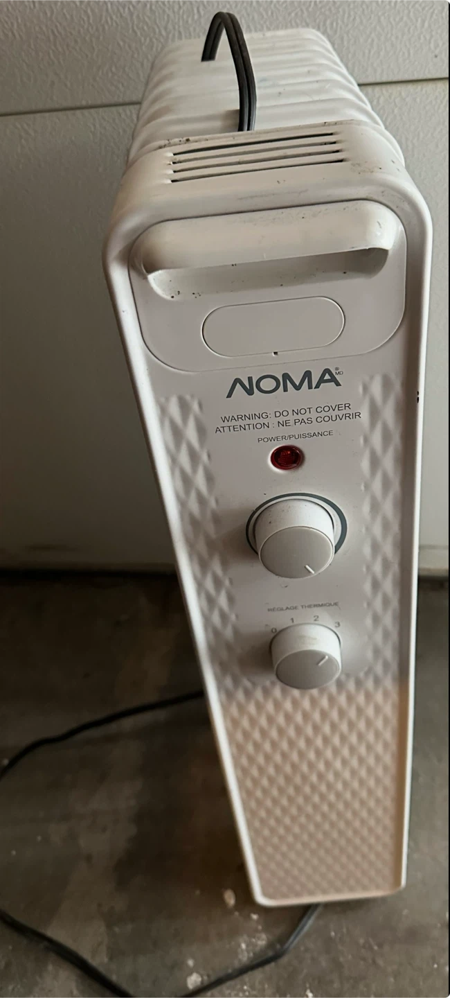 NOMA Oil-Filled Radiator Heater - photo 2