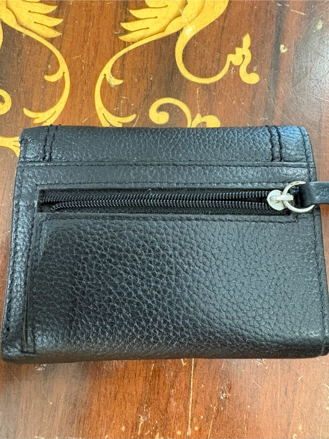 Swiss Gear Black Leather Bifold Wallet - photo 4