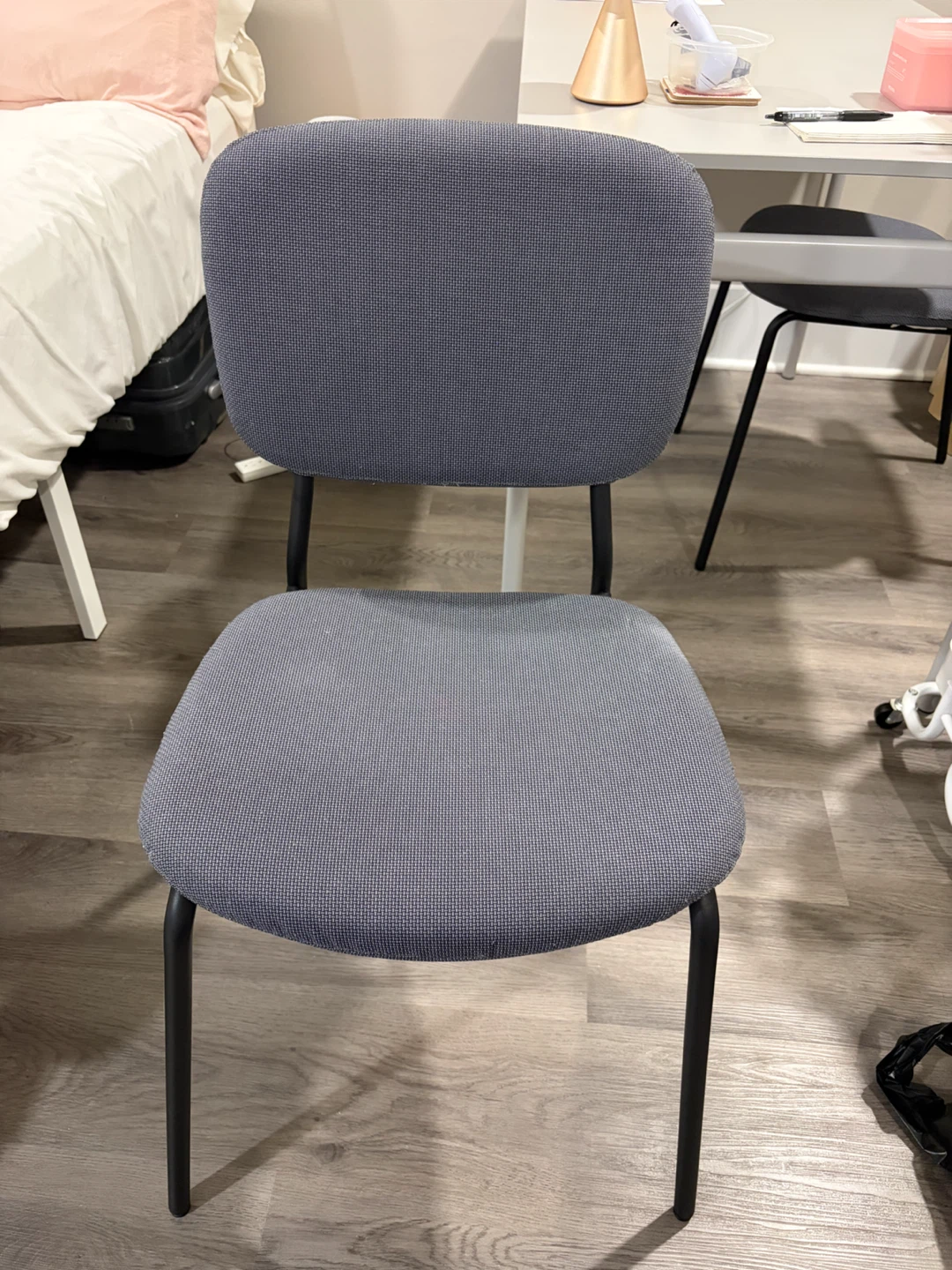 IKEA KARLJAN Chair, Dark Gray (set of 2)