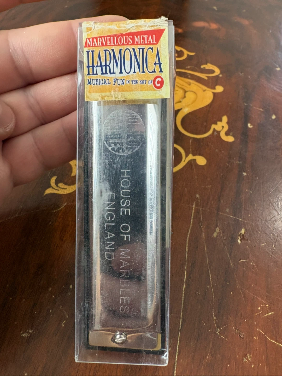 Vintage House of Marbles Harmonica