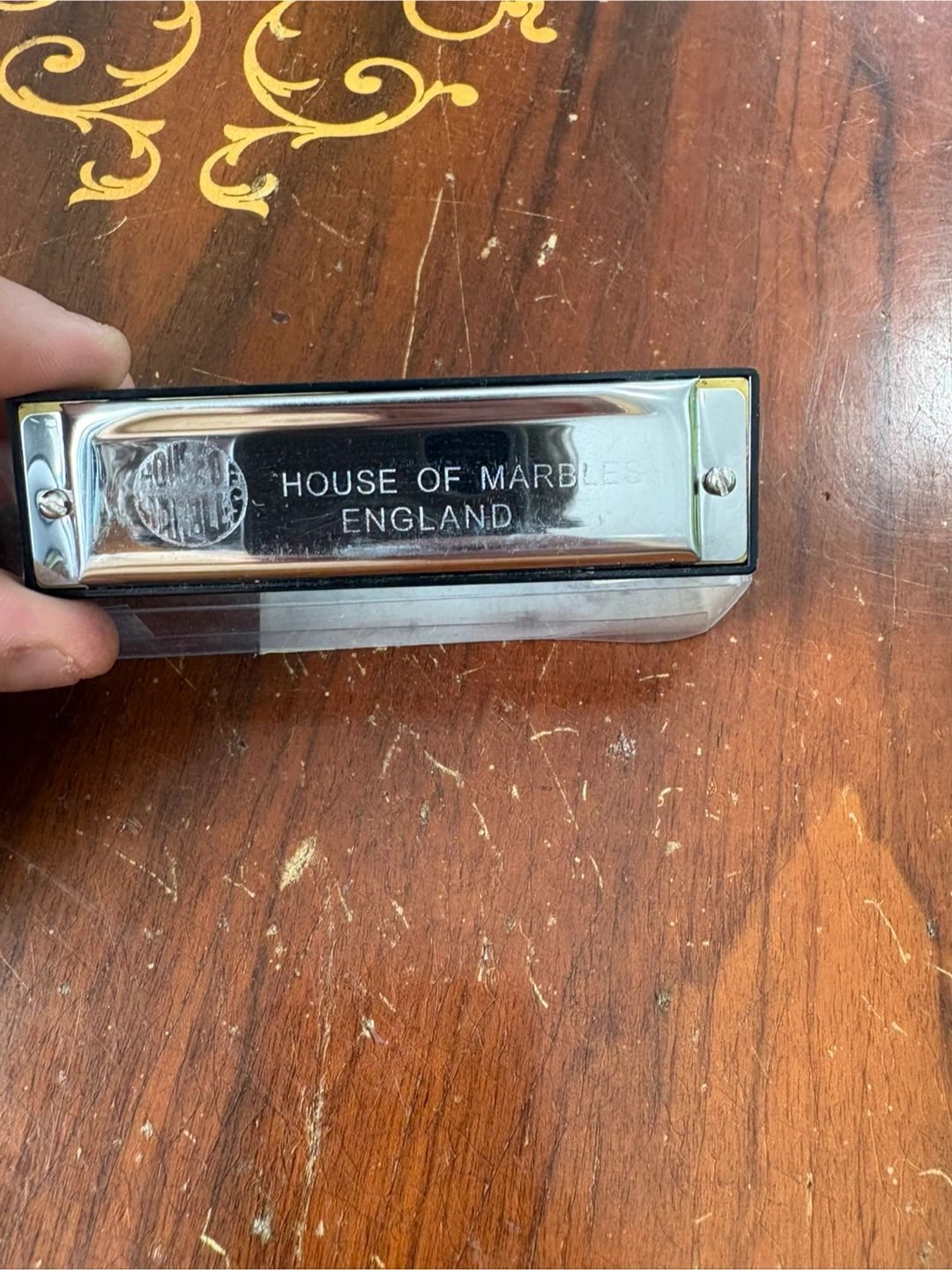 Vintage House of Marbles Harmonica - photo 2
