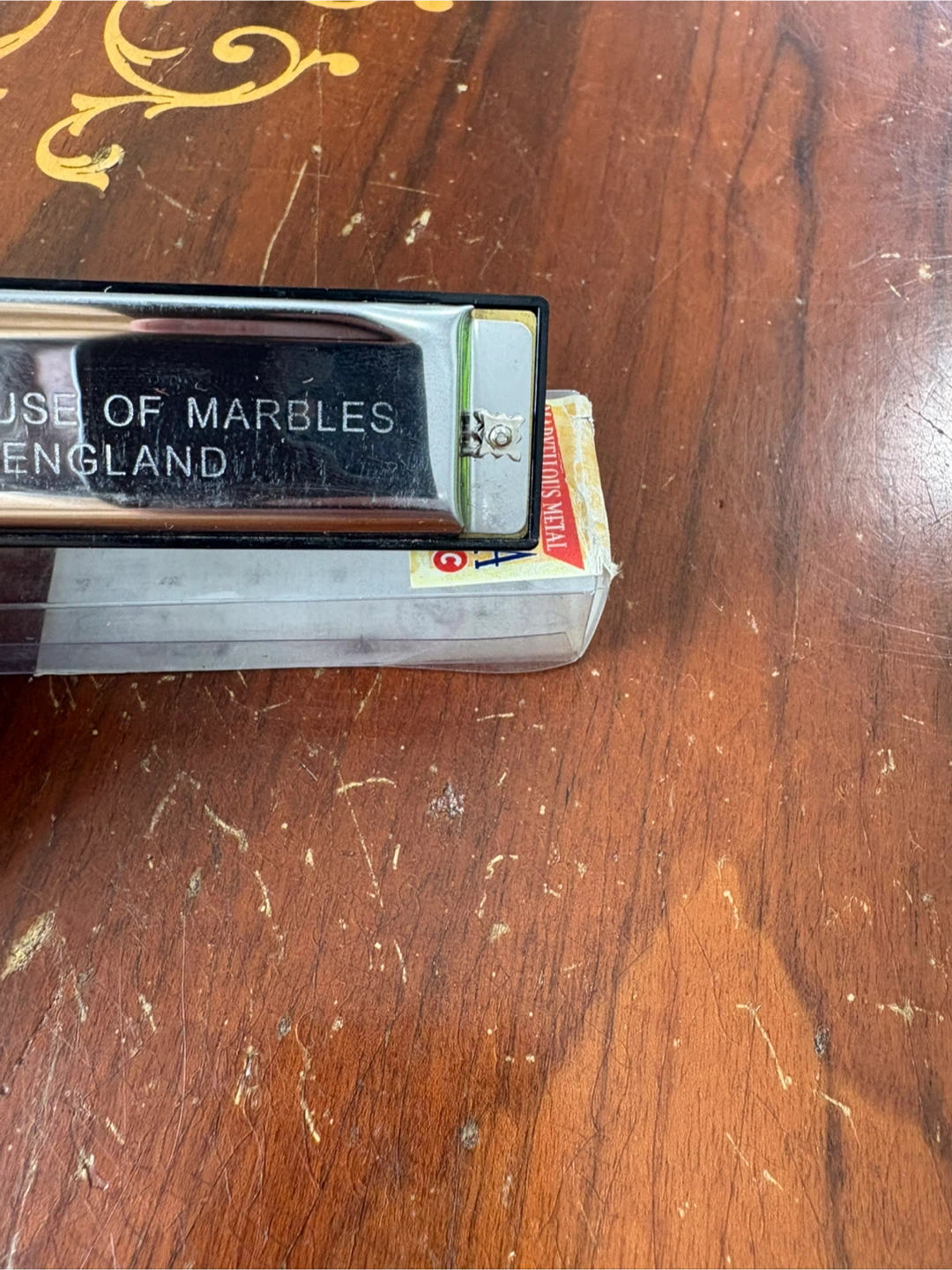 Vintage House of Marbles Harmonica - photo 3
