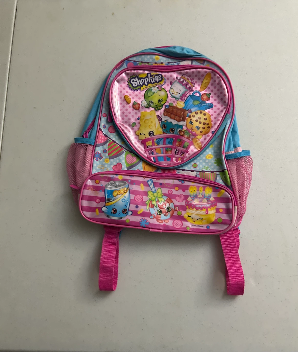 Pre-Loved Pink Shopkins Backpack - photo 2