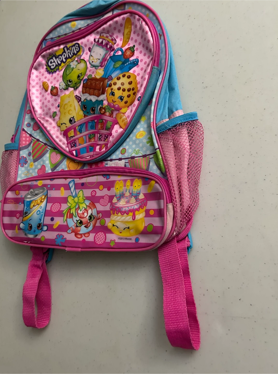 Pre-Loved Pink Shopkins Backpack - photo 3