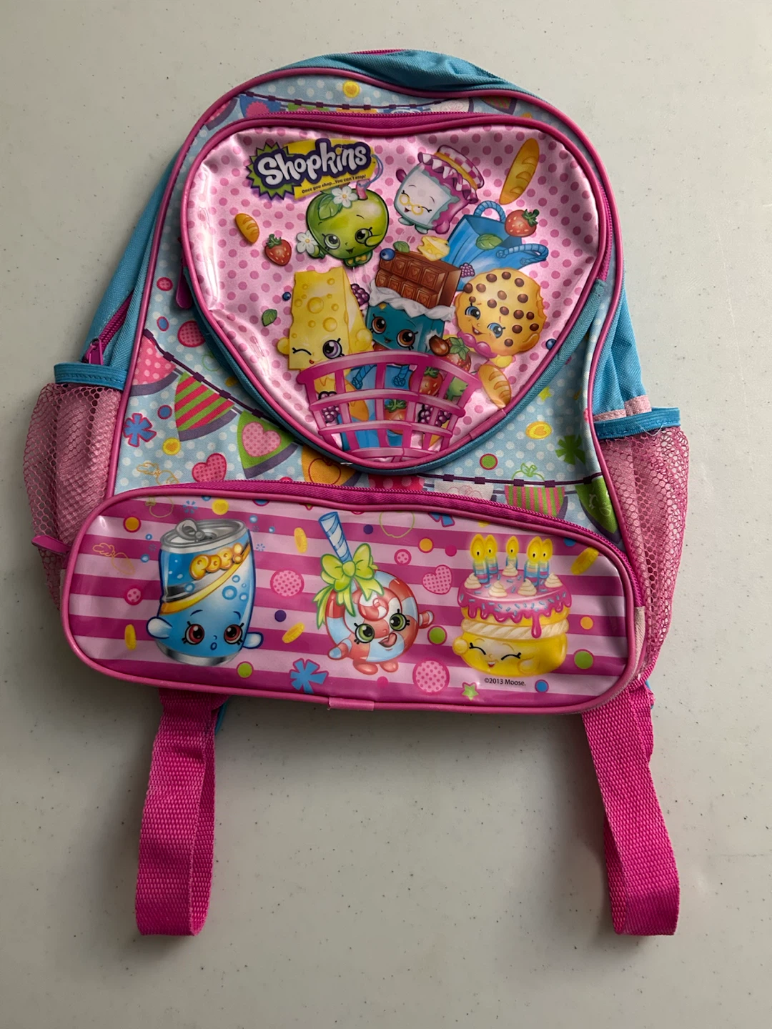 Pre-Loved Pink Shopkins Backpack - photo 4