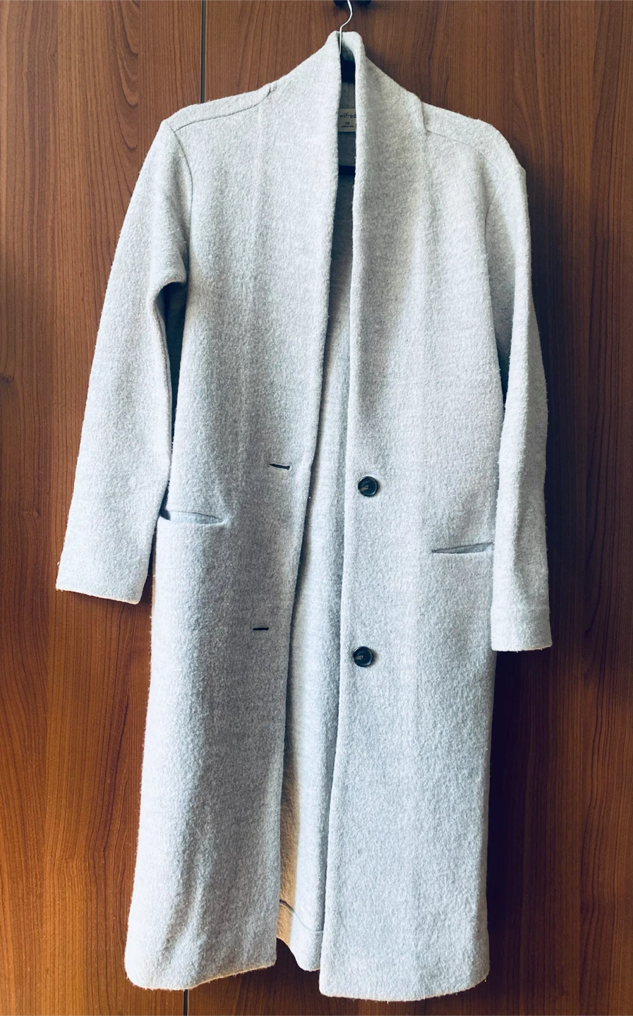 Wilfred Coat - Light Grey