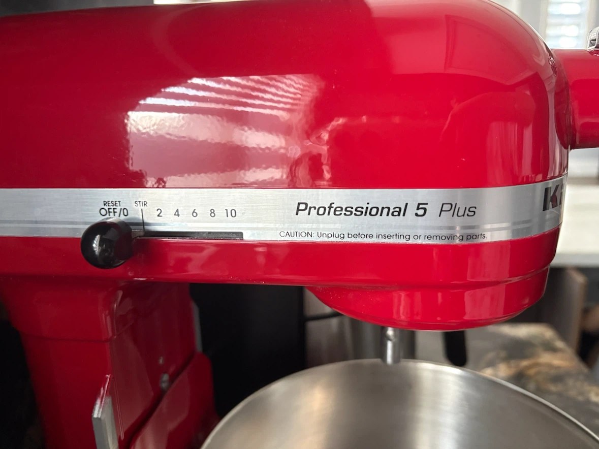 KitchenAid Professional 5 Plus Stand Mixer - Red - photo 5