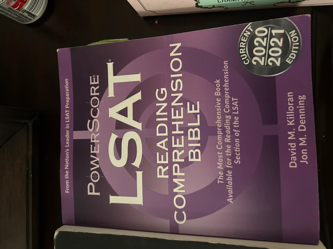 LSAT prep books