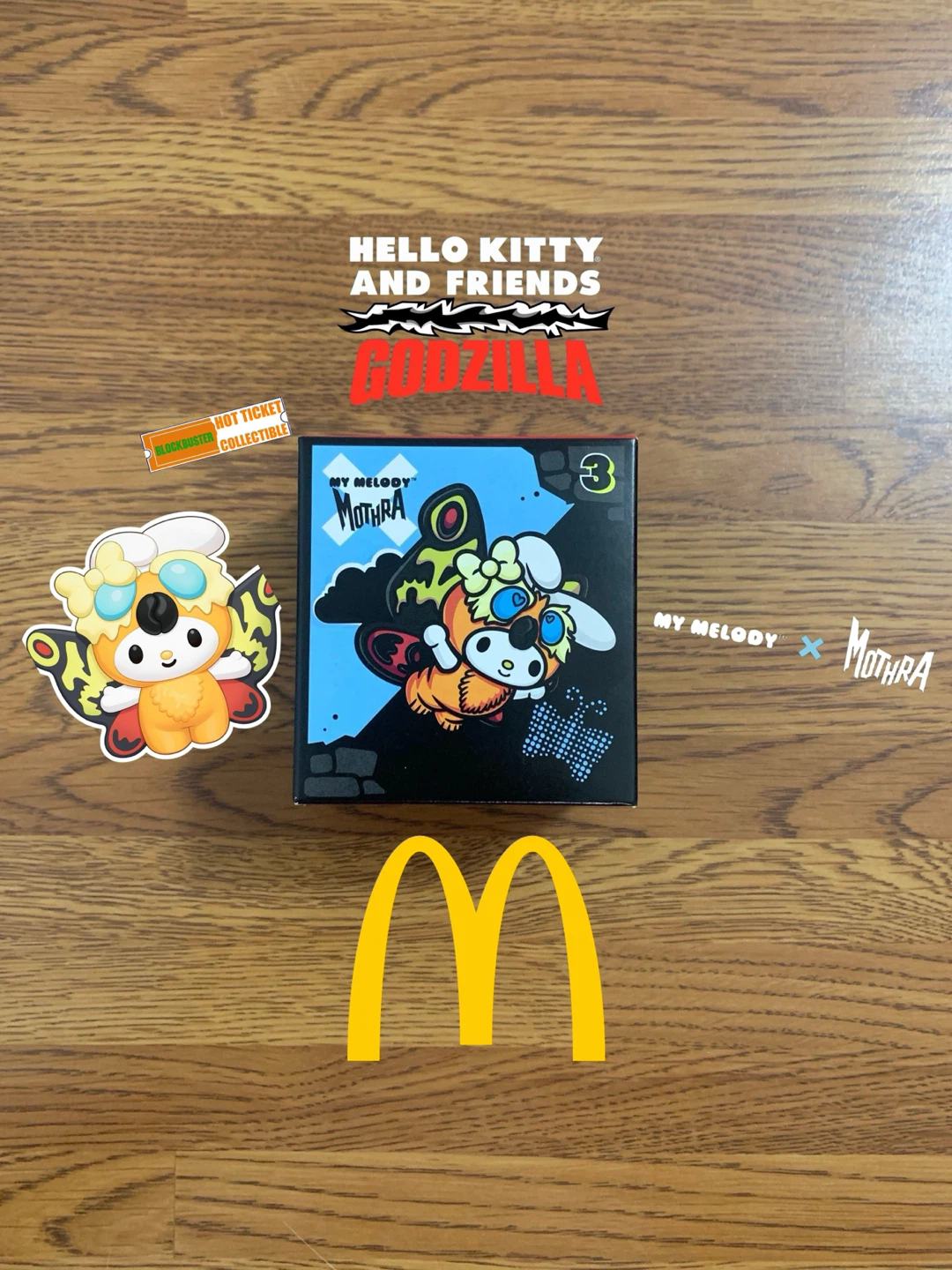 McDonald’s | Hello… Happy Meal Toy (My Melody x Mothra)