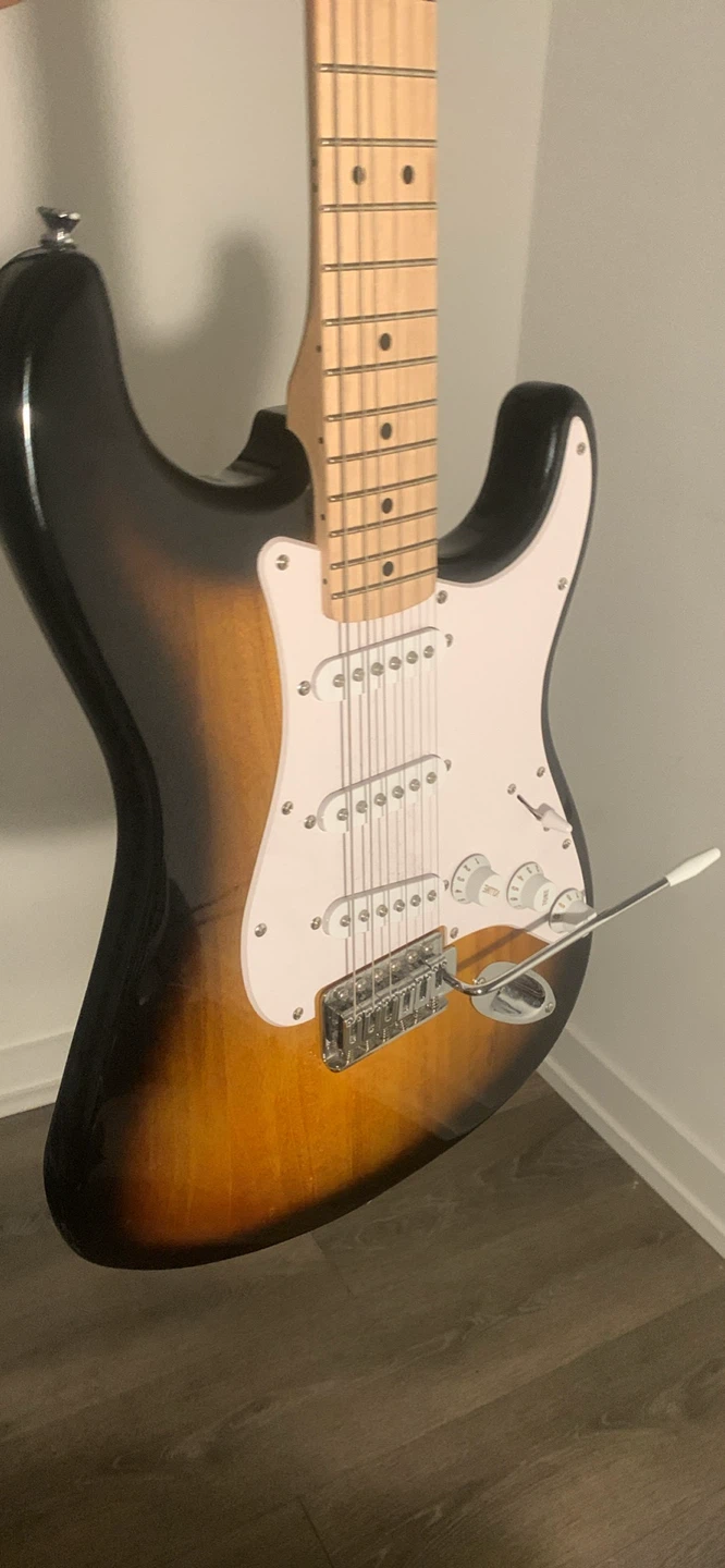 Squier Stratocaster Electric Guitar - Sunburst - photo 2