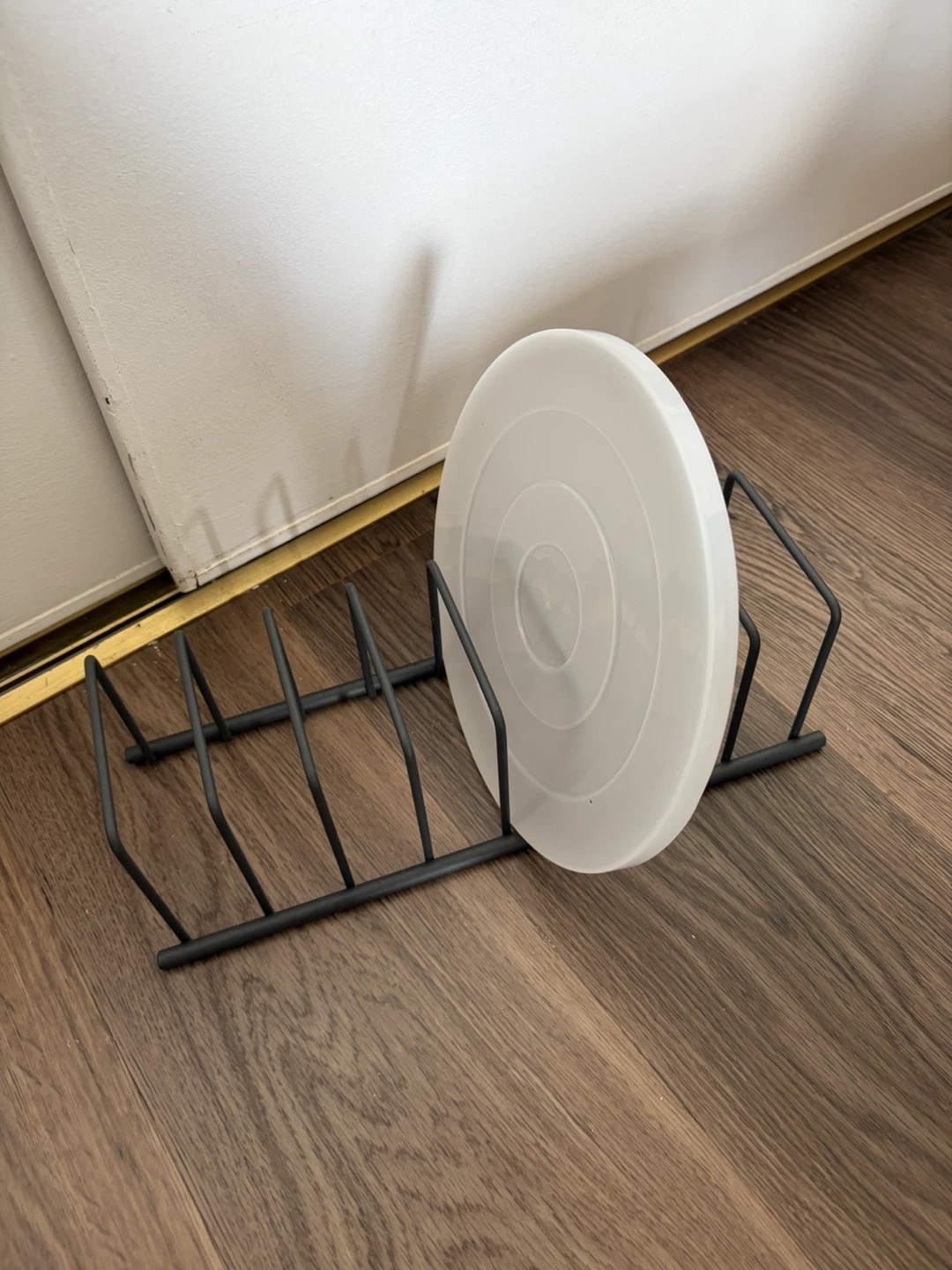 Black Iron Pot Lid and Pan Organizer Rack - photo 2