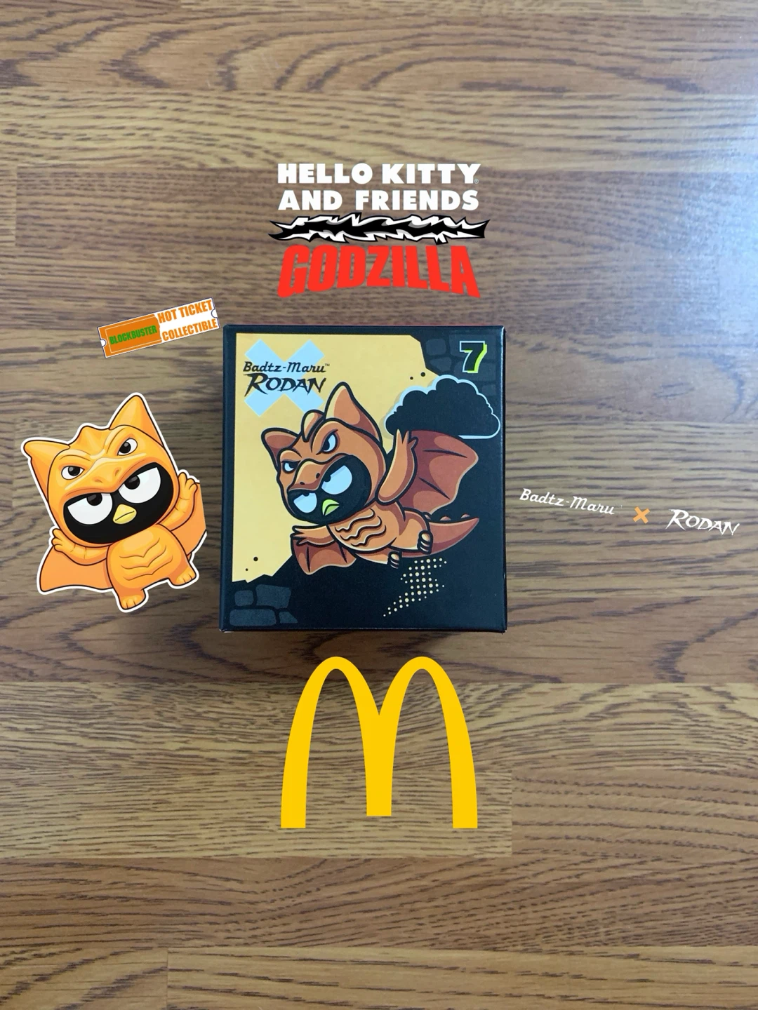 McDonald’s | Hello… Happy Meal Toy (Badtz-Maru x Rodan)