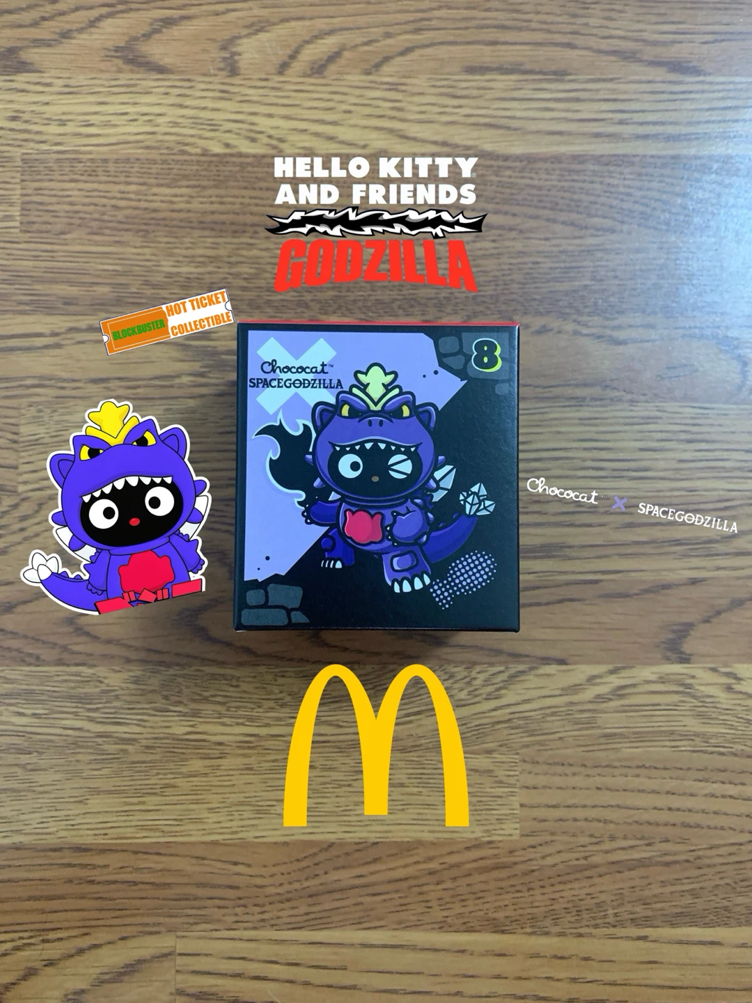 McDonald’s | Hello… Happy Meal Toy (Chococat x Spacegodzilla)