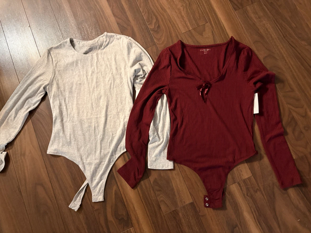 Bodysuits - long sleeve and short sleeve