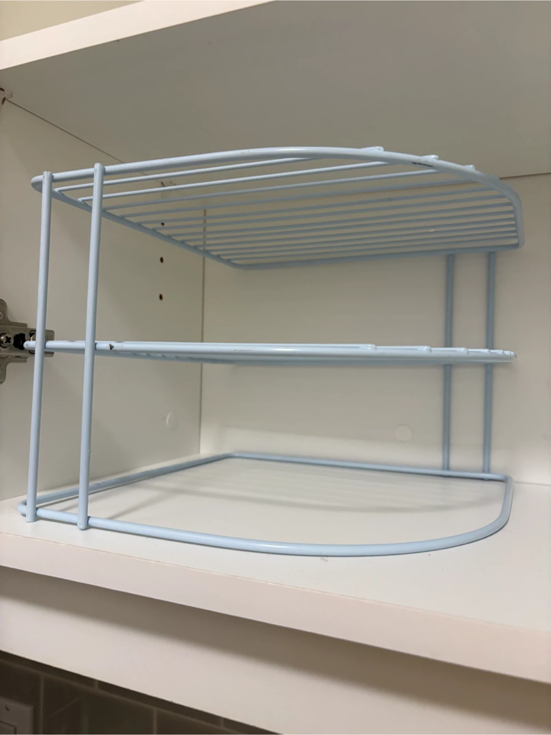 2-Tier Corner Shelf
