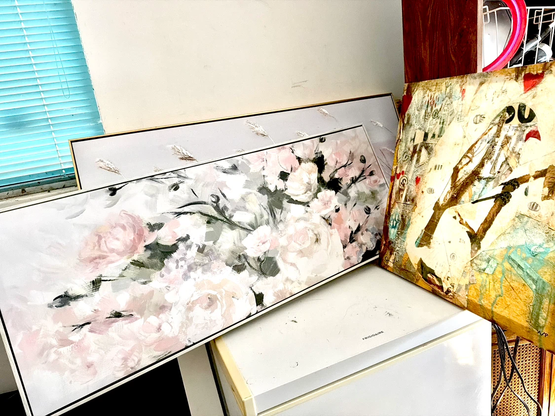 Decorative paintings in different sizes - photo 2