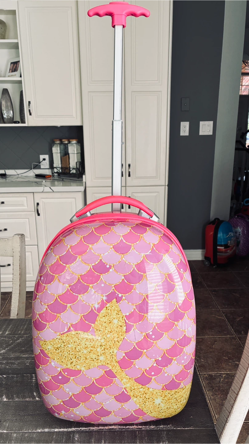 “Heys” Mermaid kids hardcover suitcase