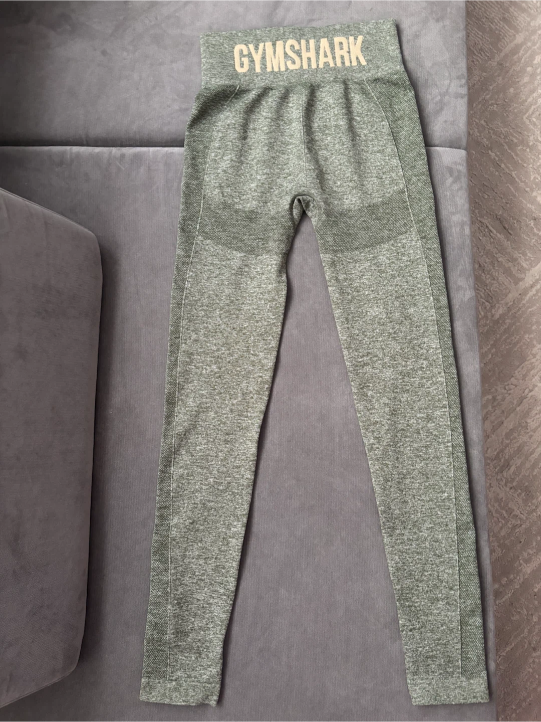 Gymshark Green Seamless Leggings Size S - photo 2