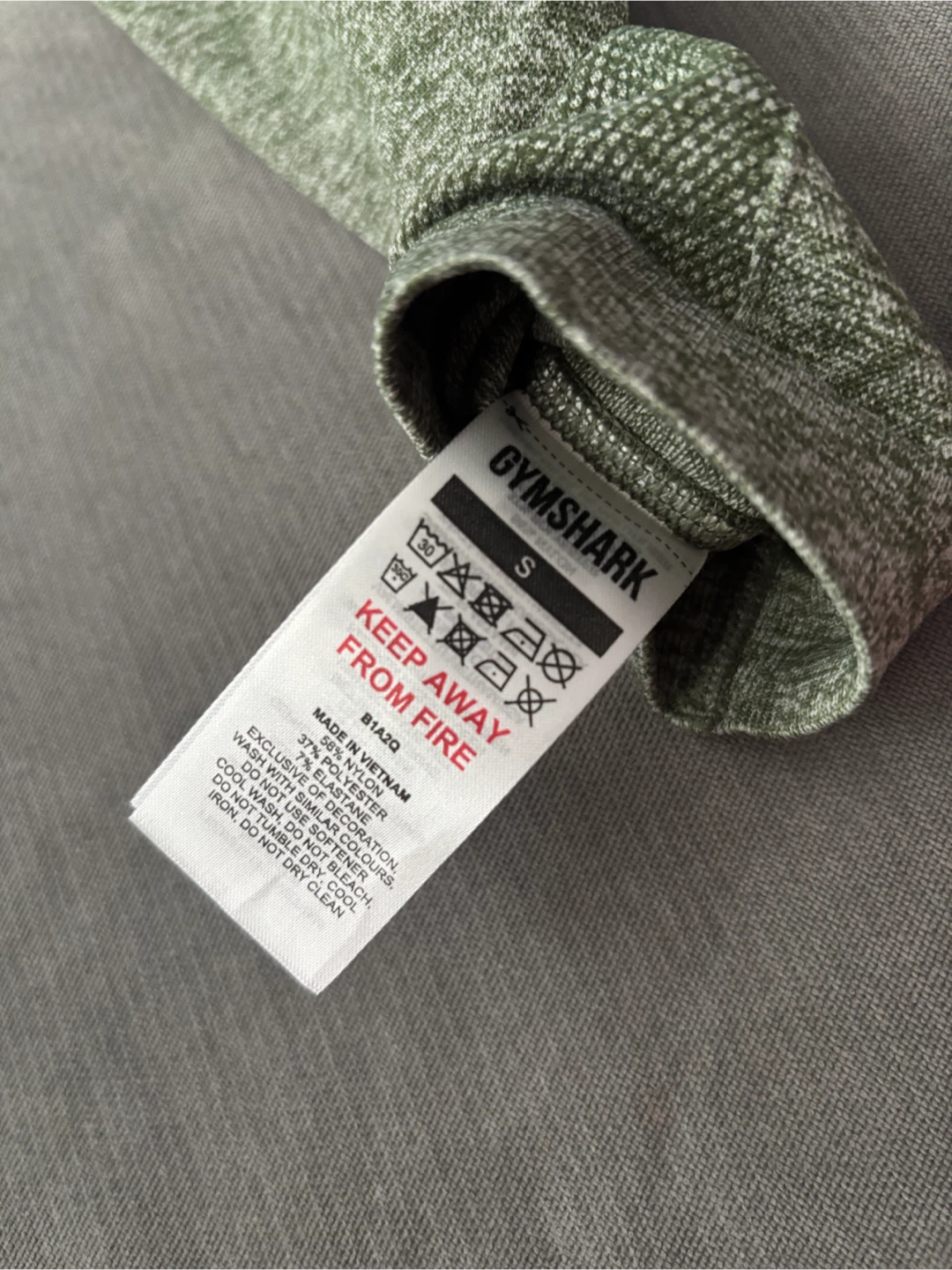 Gymshark Green Seamless Leggings Size S - photo 3