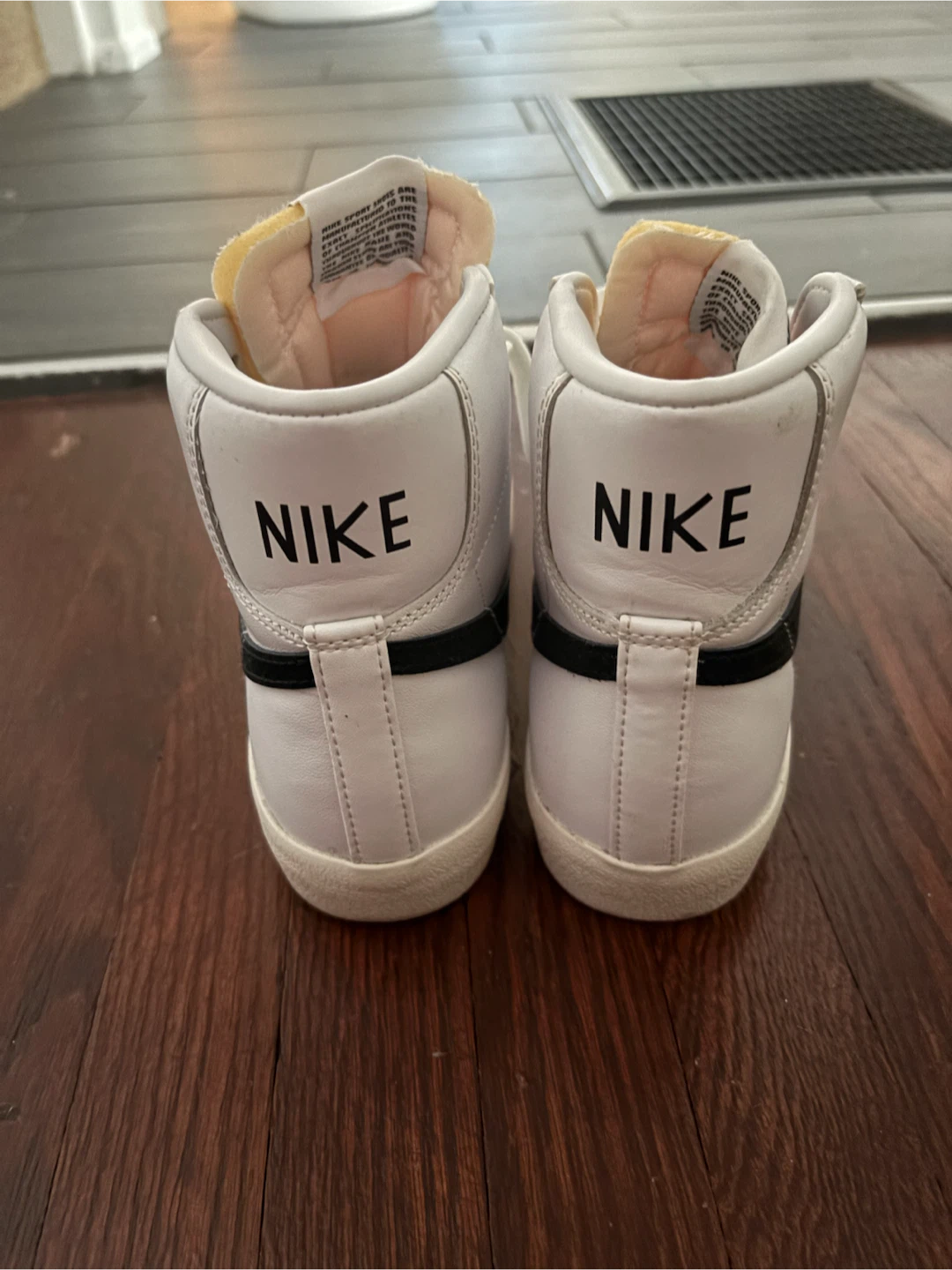Nike Blazer Mid '77 White Black Size 5 UK (22.5 CM) - photo 3