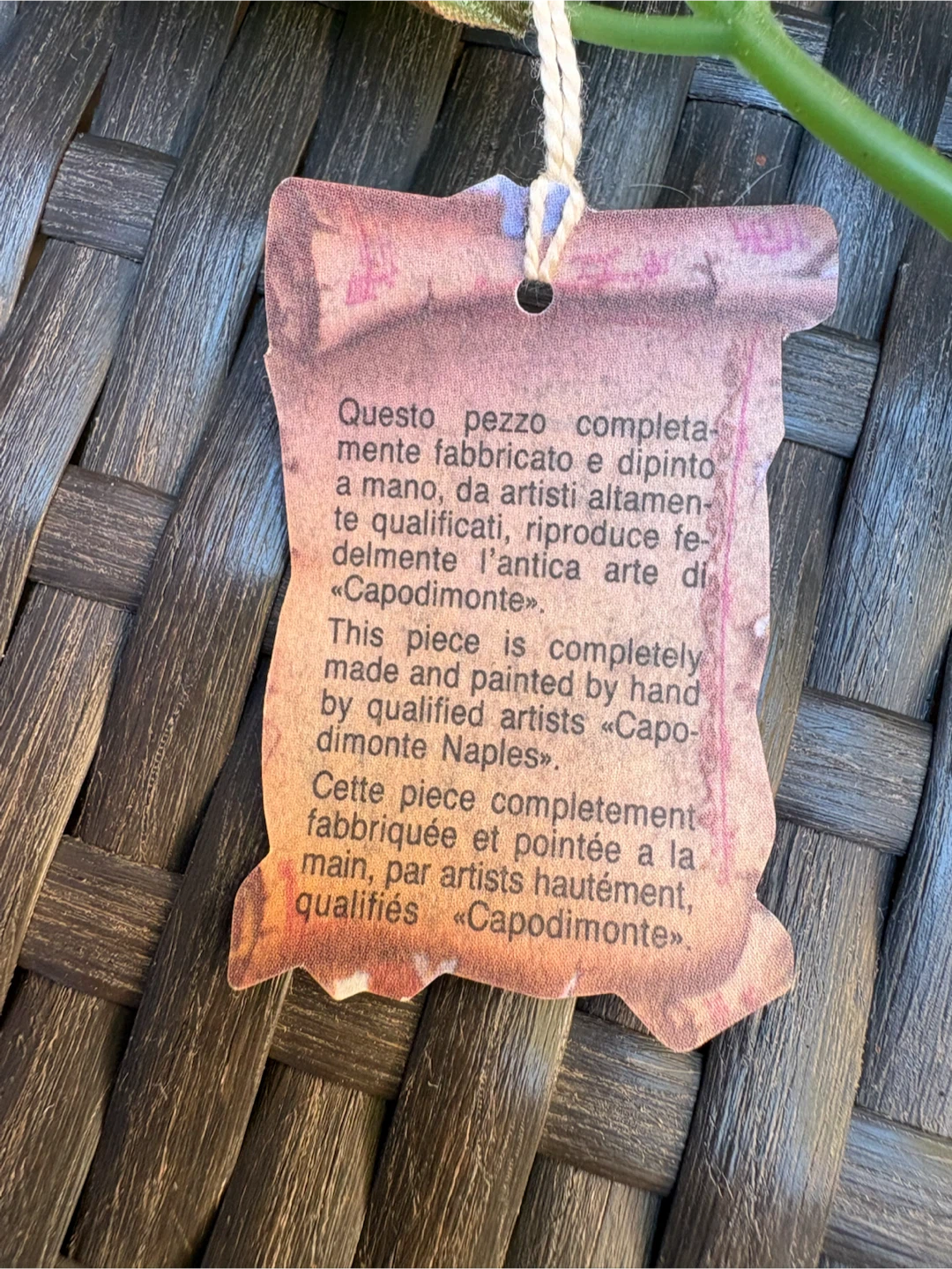 Capodimonte Rose Figurine - photo 4