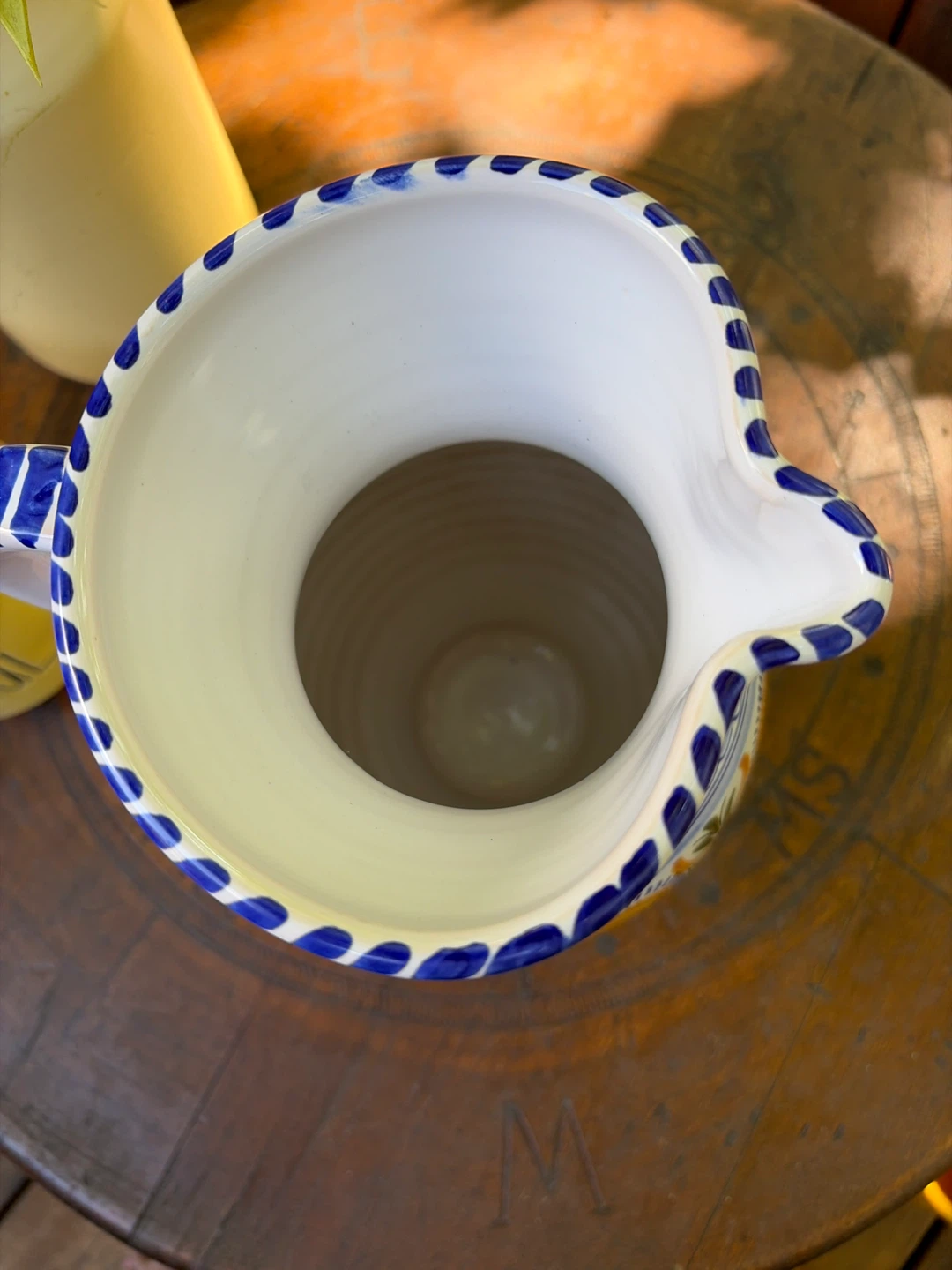 Hand-Painted Gorgeous Pitcher from Spain - photo 5